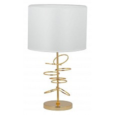 Настольная лампа декоративная lumina deco milari ldt 5530 f.gd-wt